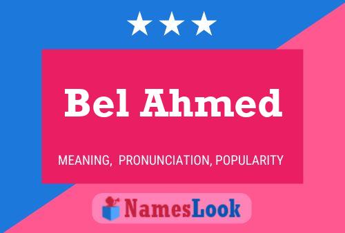 Постер имени Bel Ahmed