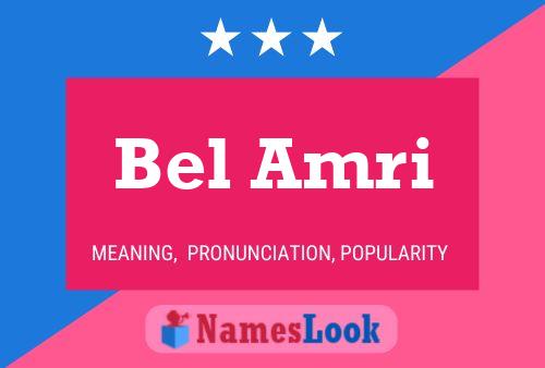 Постер имени Bel Amri