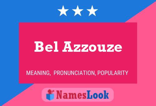 Постер имени Bel Azzouze