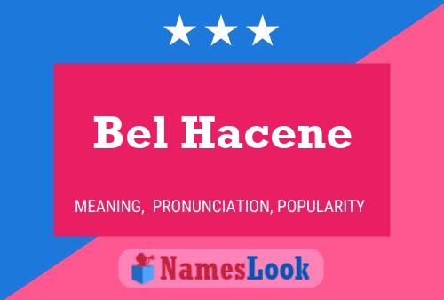 Постер имени Bel Hacene