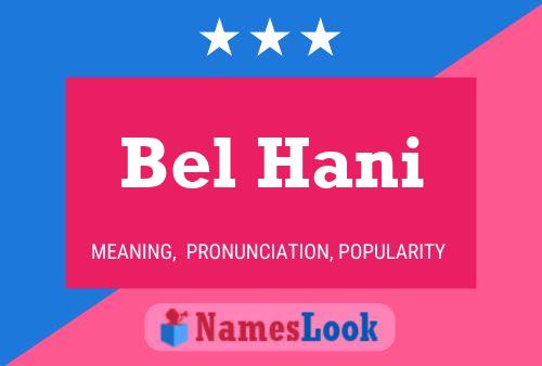 Постер имени Bel Hani