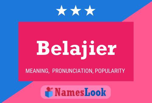 Постер имени Belajier