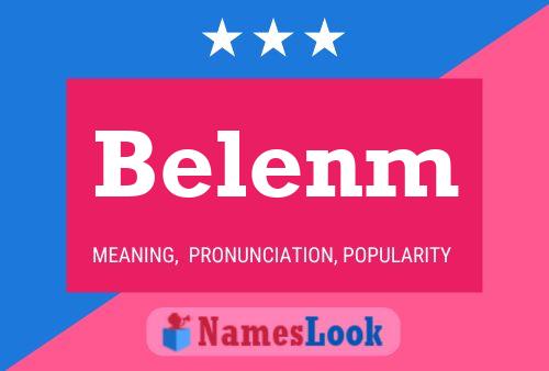 Постер имени Belenm