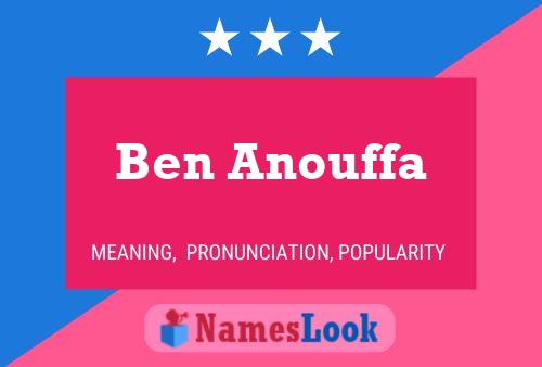 Постер имени Ben Anouffa