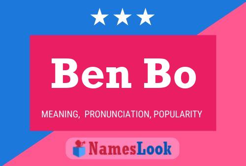 Постер имени Ben Bo