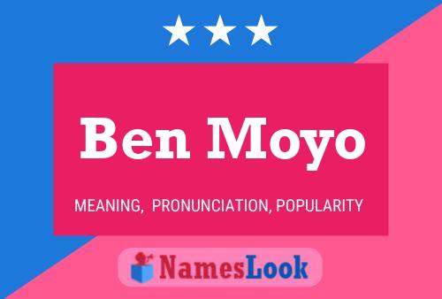 Постер имени Ben Moyo