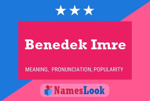 Постер имени Benedek Imre