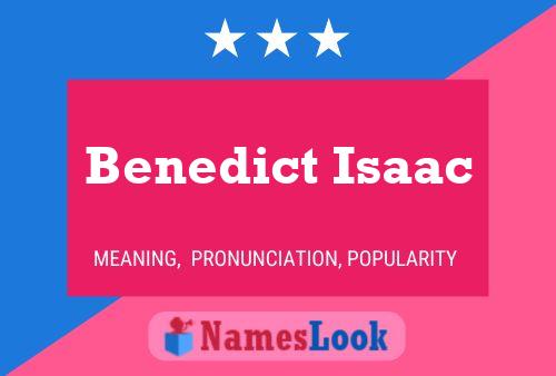 Постер имени Benedict Isaac