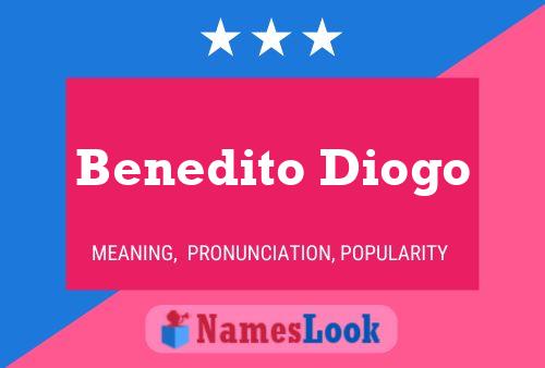 Постер имени Benedito Diogo