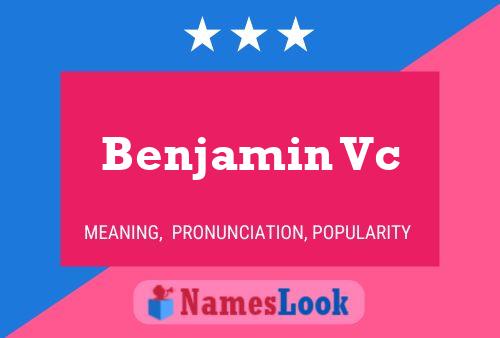 Постер имени Benjamin Vc