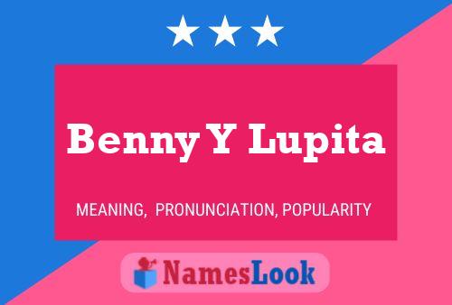 Постер имени Benny Y Lupita