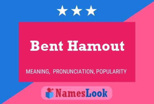 Постер имени Bent Hamout