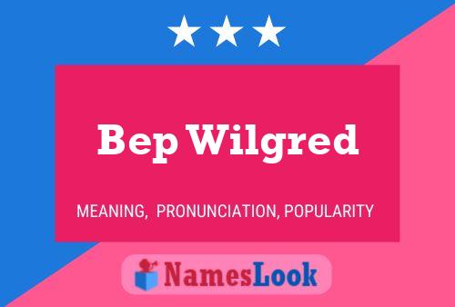 Постер имени Bep Wilgred