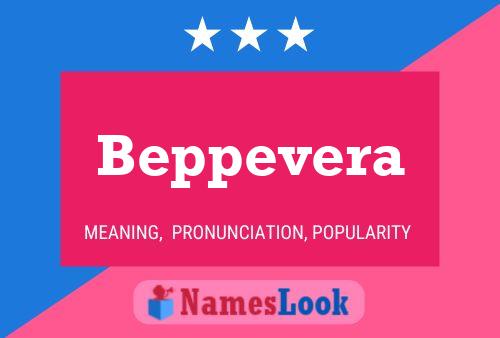 Постер имени Beppevera