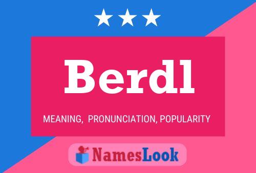 Постер имени Berdl