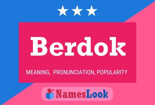 Постер имени Berdok