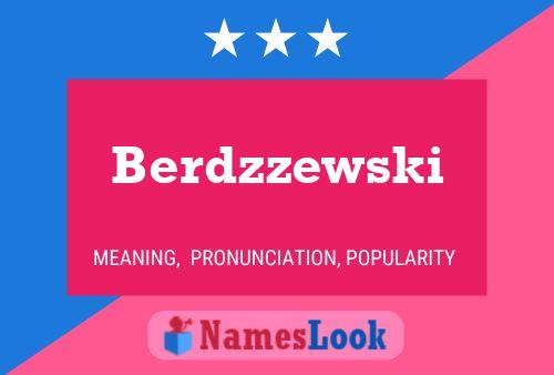 Постер имени Berdzzewski