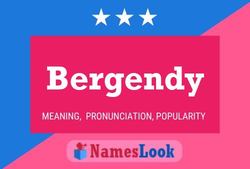 Постер имени Bergendy