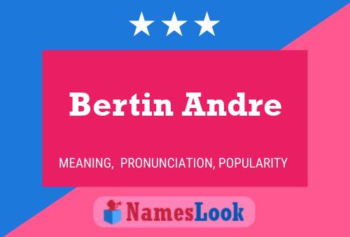 Постер имени Bertin Andre