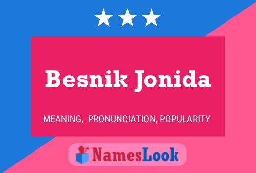 Постер имени Besnik Jonida