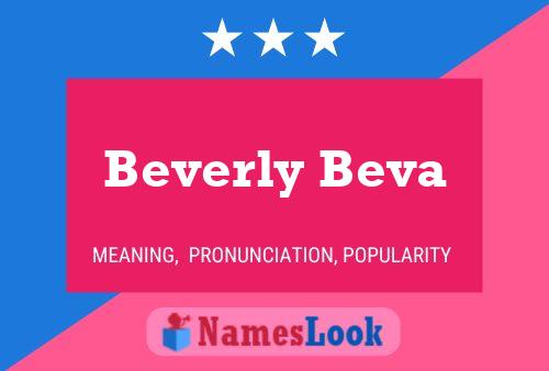 Постер имени Beverly Beva