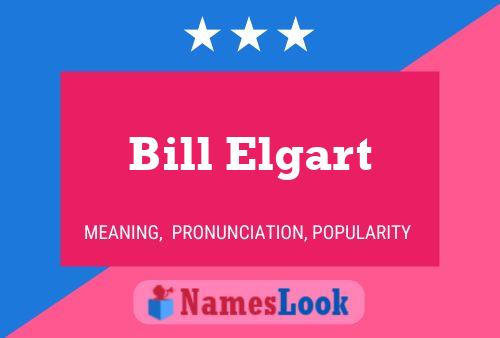 Постер имени Bill Elgart