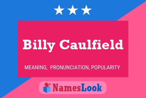 Постер имени Billy Caulfield