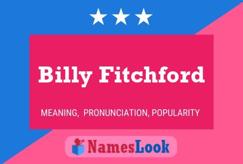 Постер имени Billy Fitchford