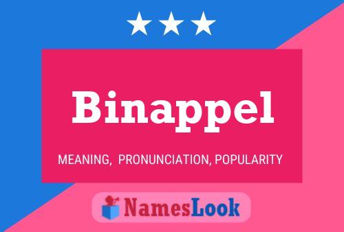 Постер имени Binappel