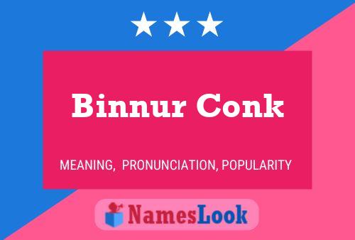 Постер имени Binnur Conk