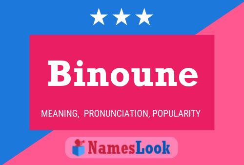 Постер имени Binoune