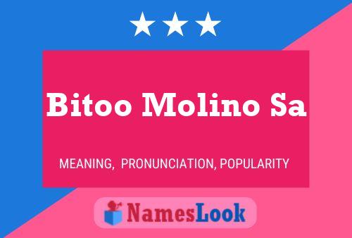 Постер имени Bitoo Molino Sa