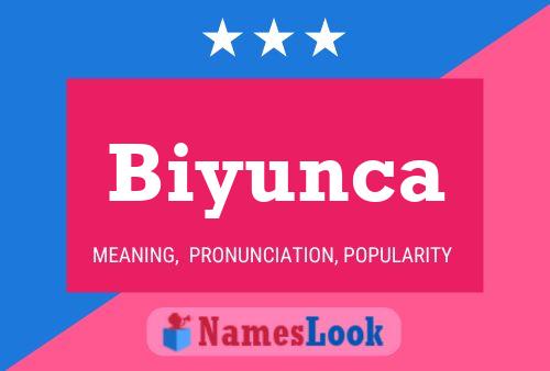 Постер имени Biyunca