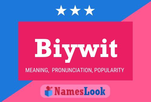 Постер имени Biywit