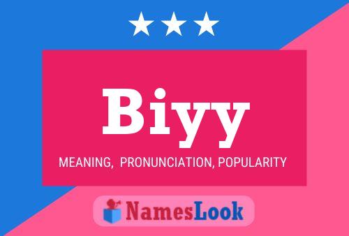 Постер имени Biyy