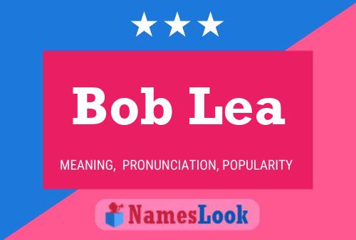 Постер имени Bob Lea