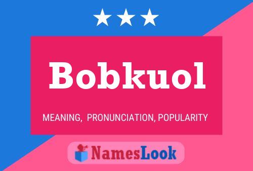 Постер имени Bobkuol