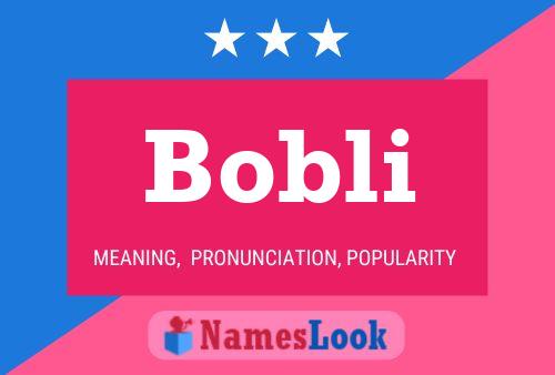 Постер имени Bobli