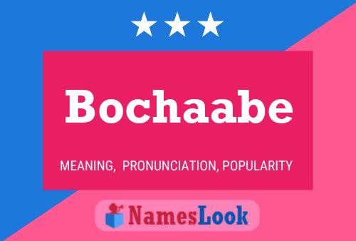 Постер имени Bochaabe