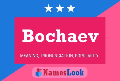 Постер имени Bochaev