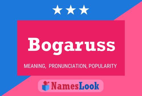 Постер имени Bogaruss