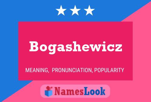 Постер имени Bogashewicz