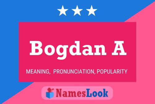 Постер имени Bogdan A