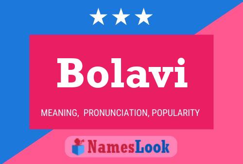 Постер имени Bolavi