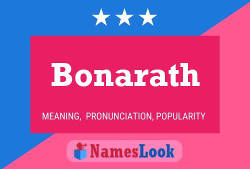 Постер имени Bonarath