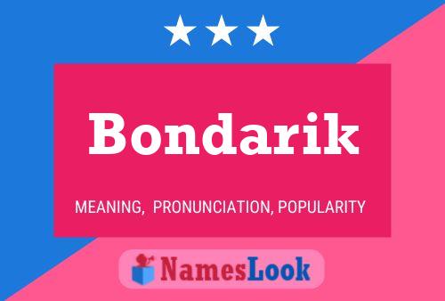 Постер имени Bondarik