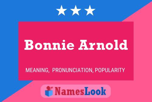 Постер имени Bonnie Arnold