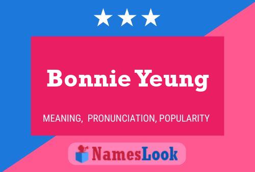 Постер имени Bonnie Yeung