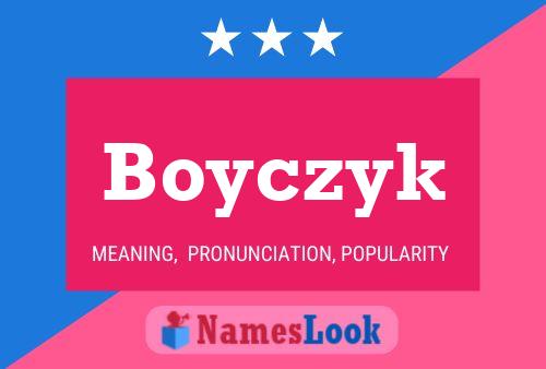 Постер имени Boyczyk