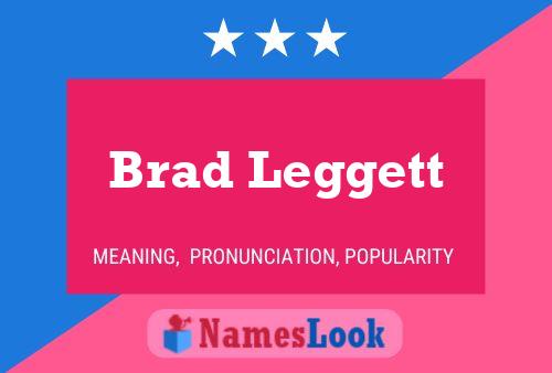 Постер имени Brad Leggett